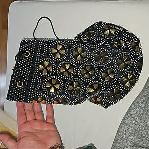 Vintage Embellished Bucket Bag
